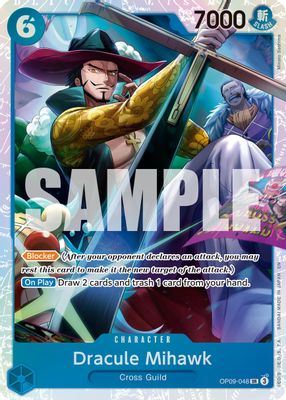 Dracule Mihawk OP09-048 card