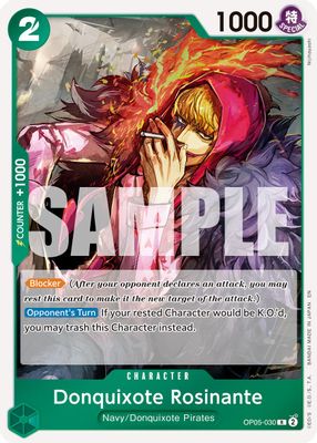 Donquixote Rosinante OP05-030 card