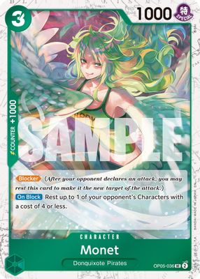 Monet OP05-036 card