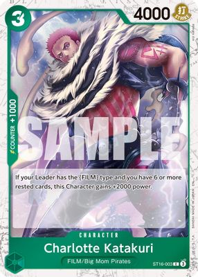 Charlotte Katakuri ST16-003 card