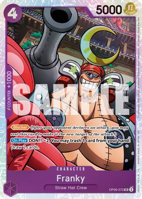 Franky OP09-072 card
