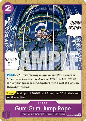 Gum-Gum Jump Rope OP09-079 card