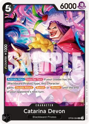 Catarina Devon OP09-084 card