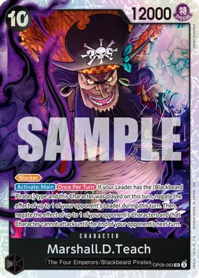 Marshall.D.Teach OP09-093 card