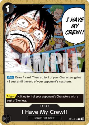 I Have My Crew!! ST14-016 card