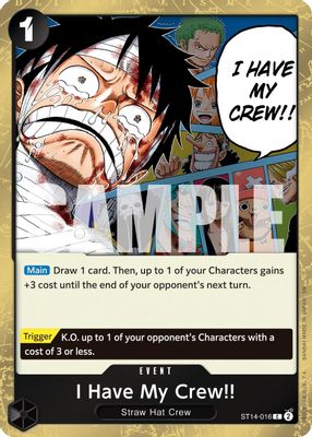 I Have My Crew!! ST14-016 card