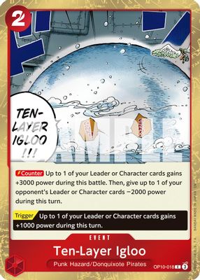 Ten-Layer Igloo OP10-018 card