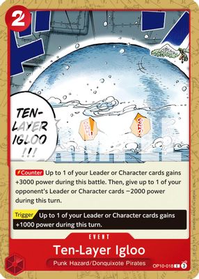 Ten-Layer Igloo OP10-018 card