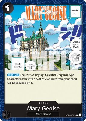 Mary Geoise OP05-097 card