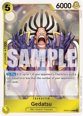 Gedatsu OP05-102 card