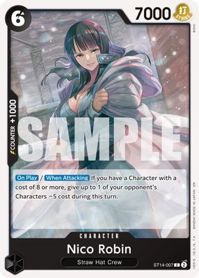 Nico Robin ST14-007 card