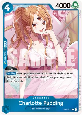 Charlotte Pudding OP06-047 card