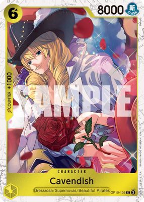 Cavendish OP10-105 card