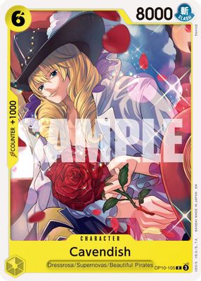 Cavendish OP10-105 card