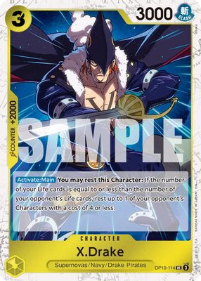 X.Drake OP10-114 card
