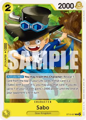 Sabo ST13-007 card