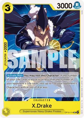 X.Drake OP10-114 card