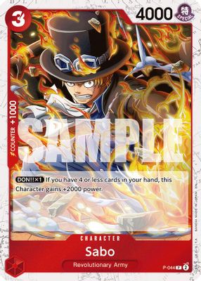 Sabo P-044 card
