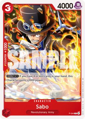 Sabo P-044 card
