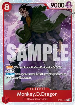 Monkey.D.Dragon OP07-015 card