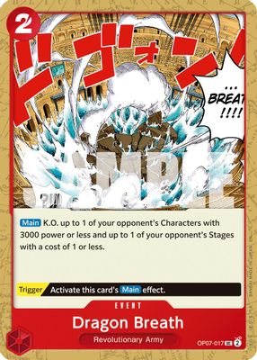 Dragon Breath OP07-017 card