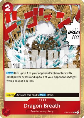 Dragon Breath OP07-017 card