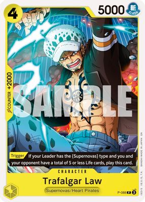 Trafalgar Law P-088 card
