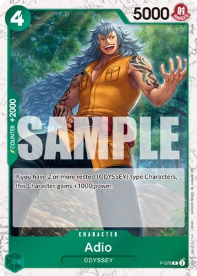 Adio P-078 card