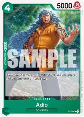 Adio P-078 card