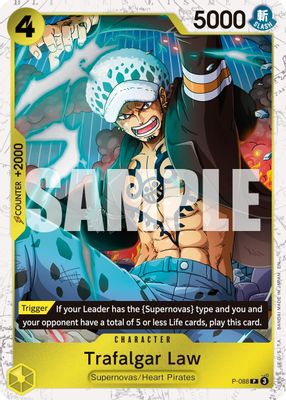 Trafalgar Law P-088 card