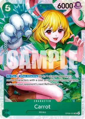 Carrot OP08-023 card