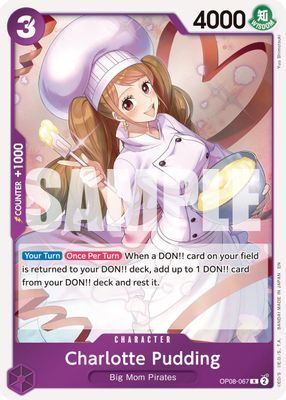 Charlotte Pudding OP08-067 card