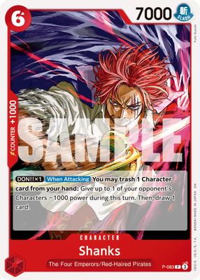 Shanks P-083 card
