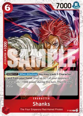 Shanks P-083 card