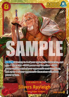 Silvers Rayleigh OP08-118 card