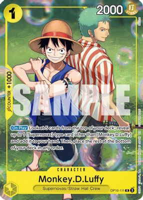 Monkey.D.Luffy OP10-111 card
