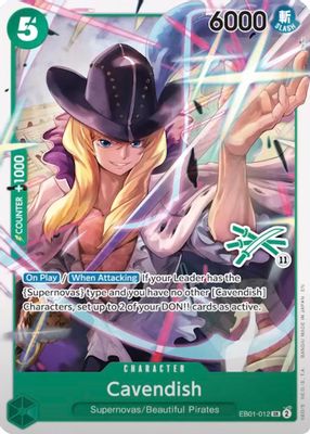 Cavendish EB01-012 card