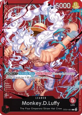 Monkey.D.Luffy ST21-001 card