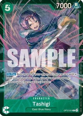 Tashigi OP12-031 card