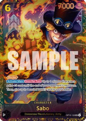 Sabo OP13-120 card