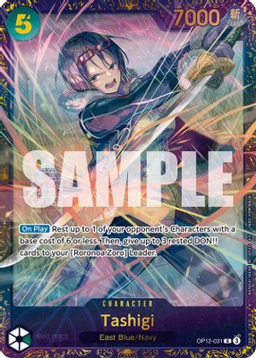 Tashigi OP12-031 card