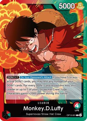 Monkey.D.Luffy OP13-001 card