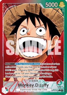 Monkey.D.Luffy OP13-001 card