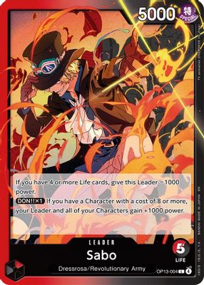 Sabo OP13-004 card