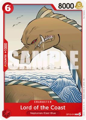 Lord of the Coast OP13-010 card