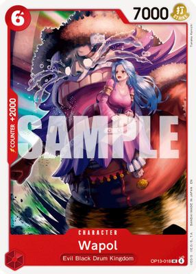 Wapol OP13-018 card