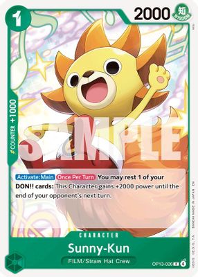 Sunny-Kun OP13-026 card