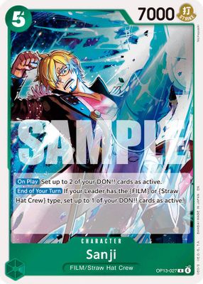Sanji OP13-027 card