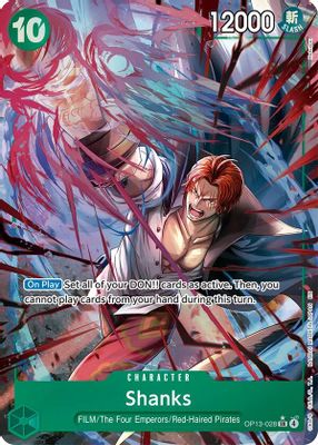 Shanks OP13-028 card