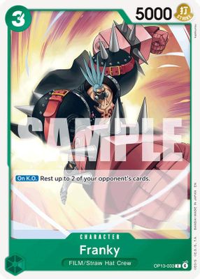 Franky OP13-033 card